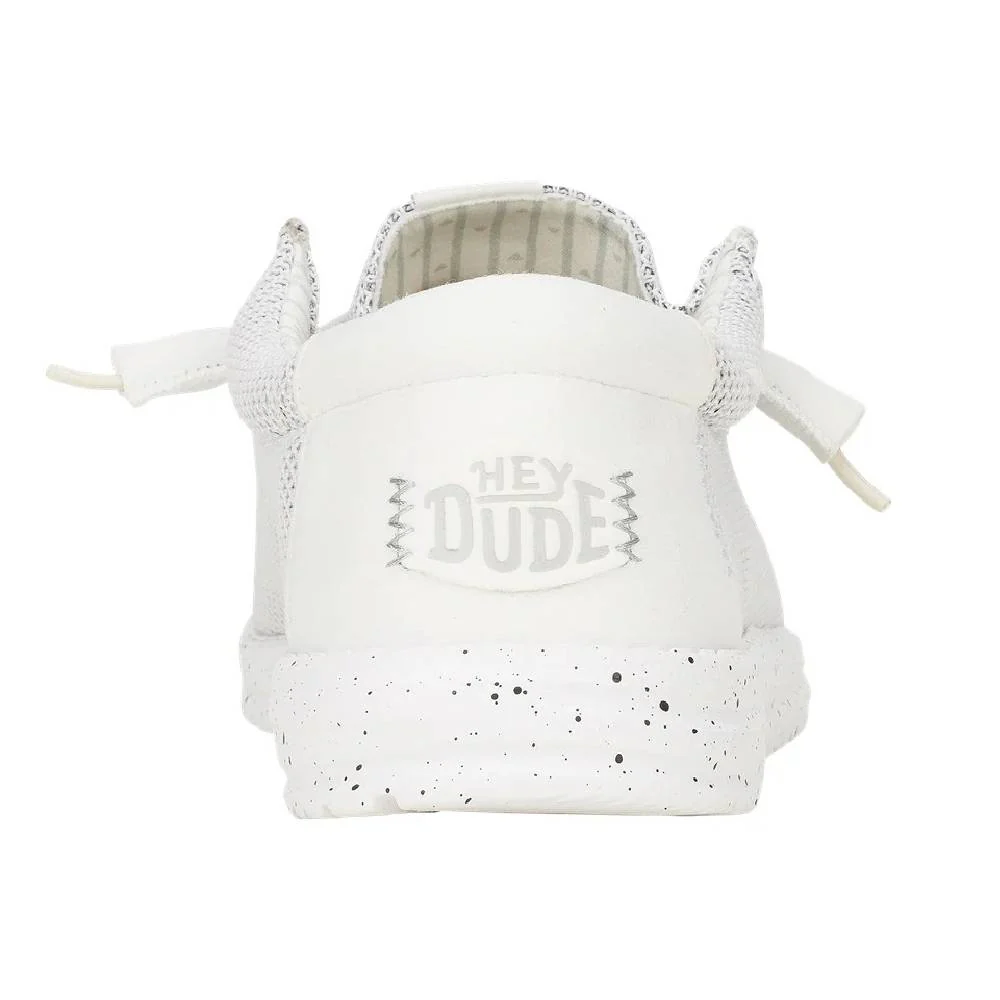 Hey Dude Wally Stretch Sox - Storm White - Image 3