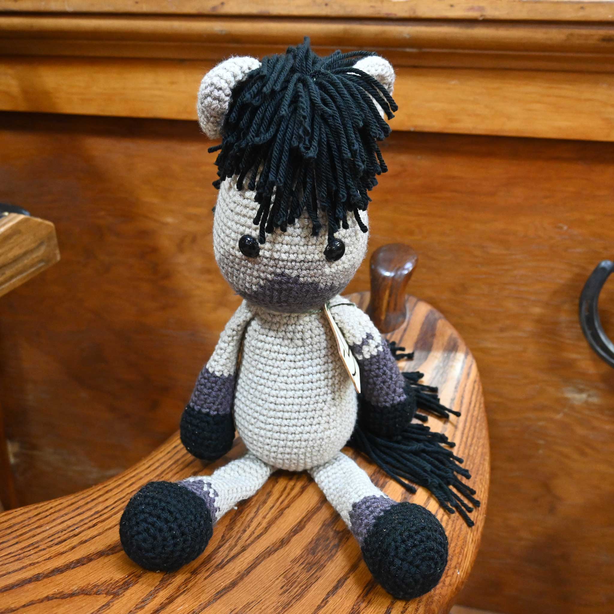 Mabel's Stable Stuffed Crochet Horse