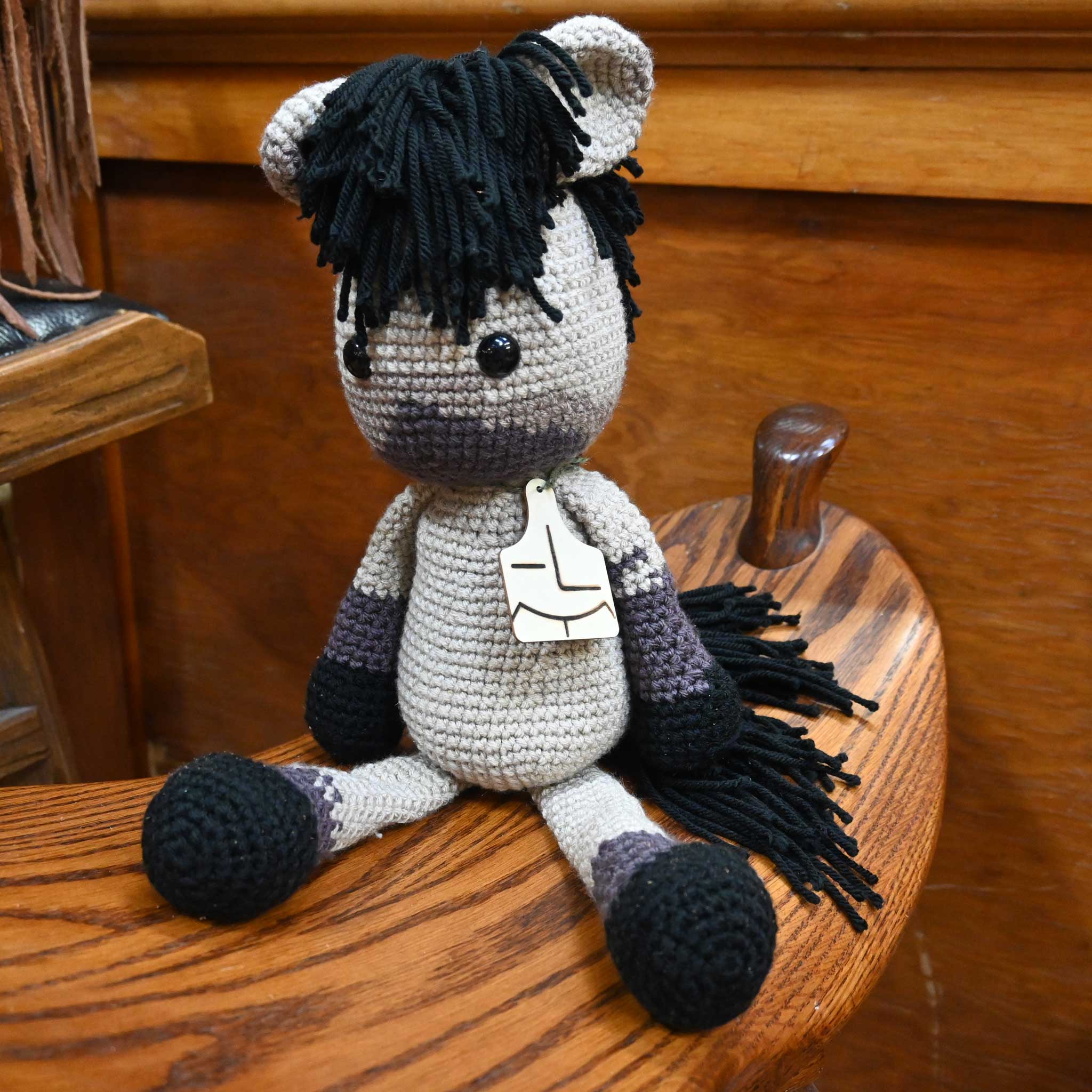 Mabel's Stable Stuffed Crochet Horse - Image 2