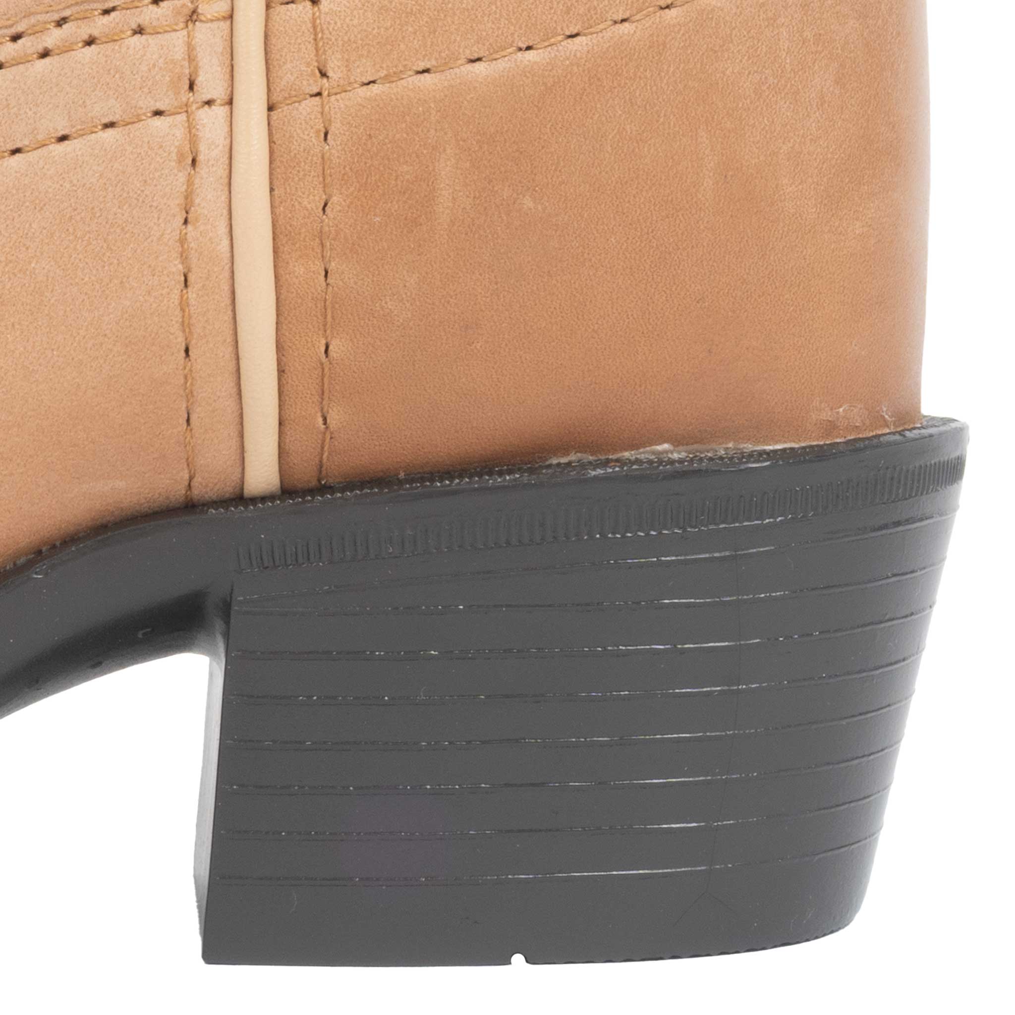 Smoky Mountain Youth Maddie Round Toe Bomber Tan Boot - Image 3
