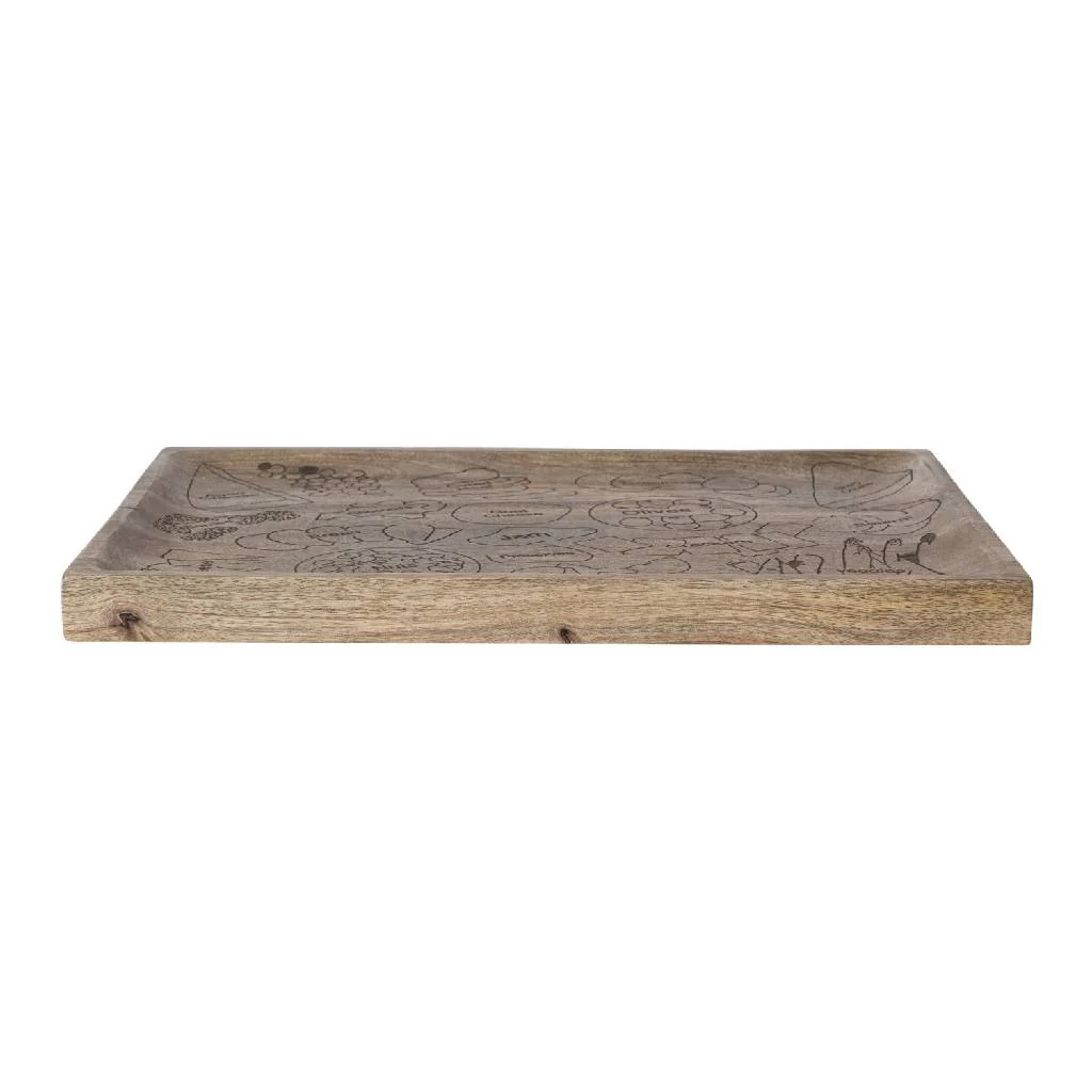 Mango Wood Cheese/Serving Board Natural - Image 2