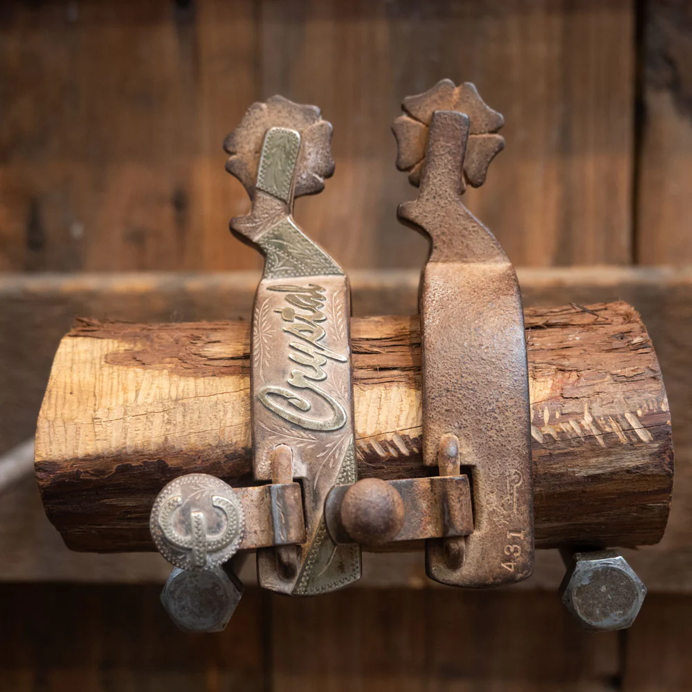 MARION Silver Mounted Spurs