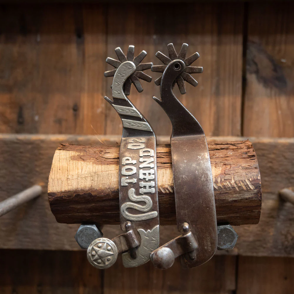 Marlin Spurgeon Silver Mounted Spurs