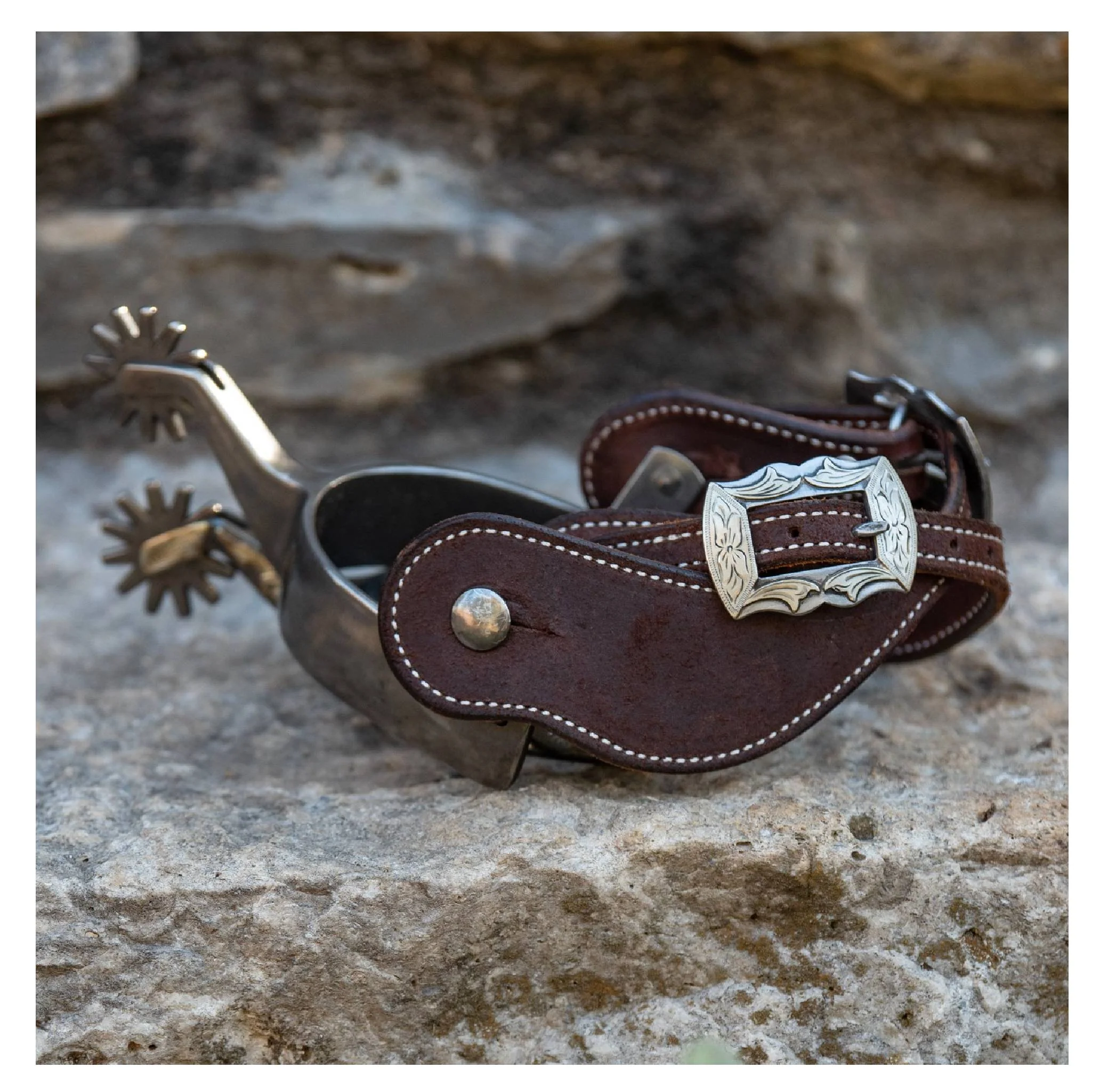 Martin Saddlery Cowboy Spur Straps w/Bandera Buckles