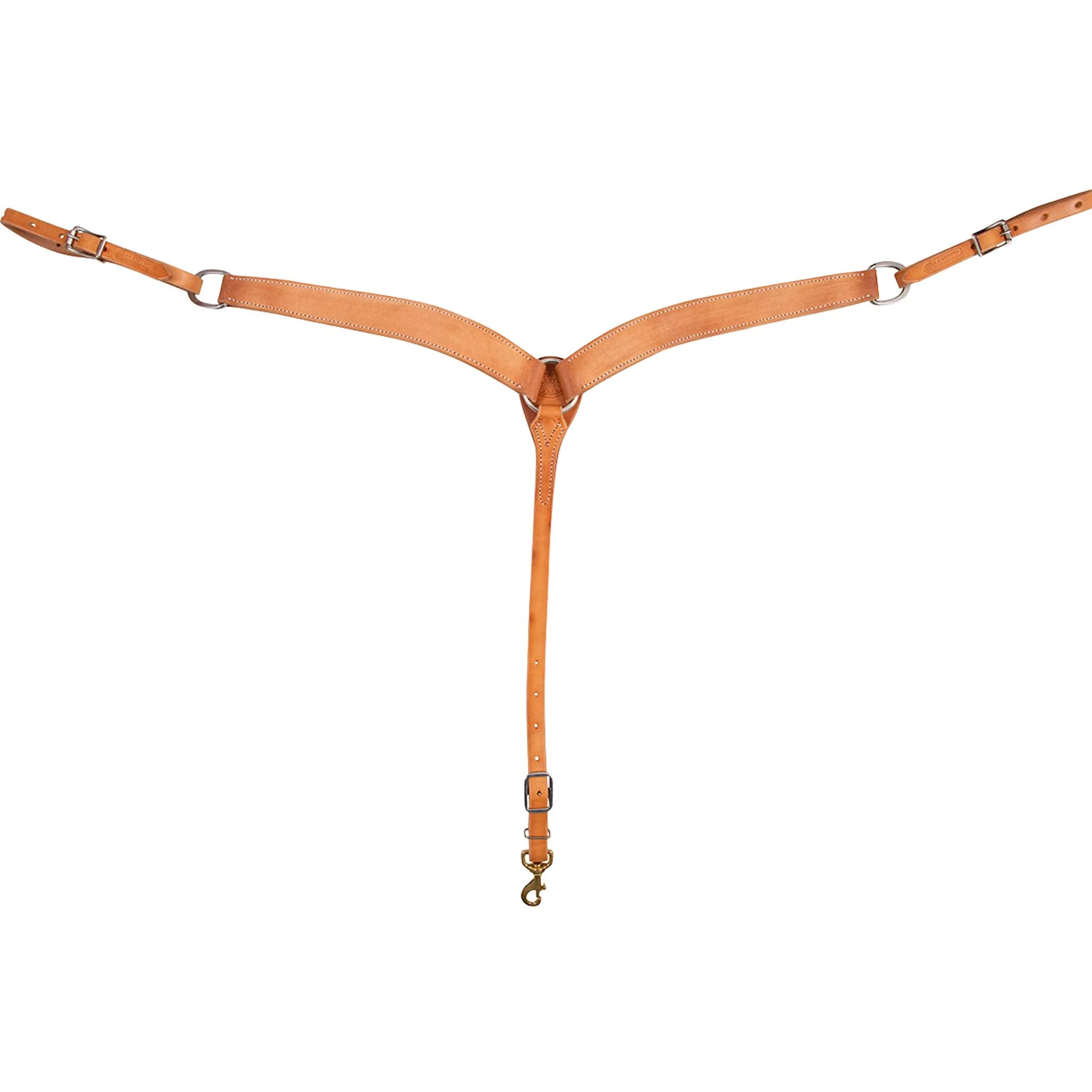 Martin Saddlery 1-3/4" Natural Roughout Breastcollar - Image 3