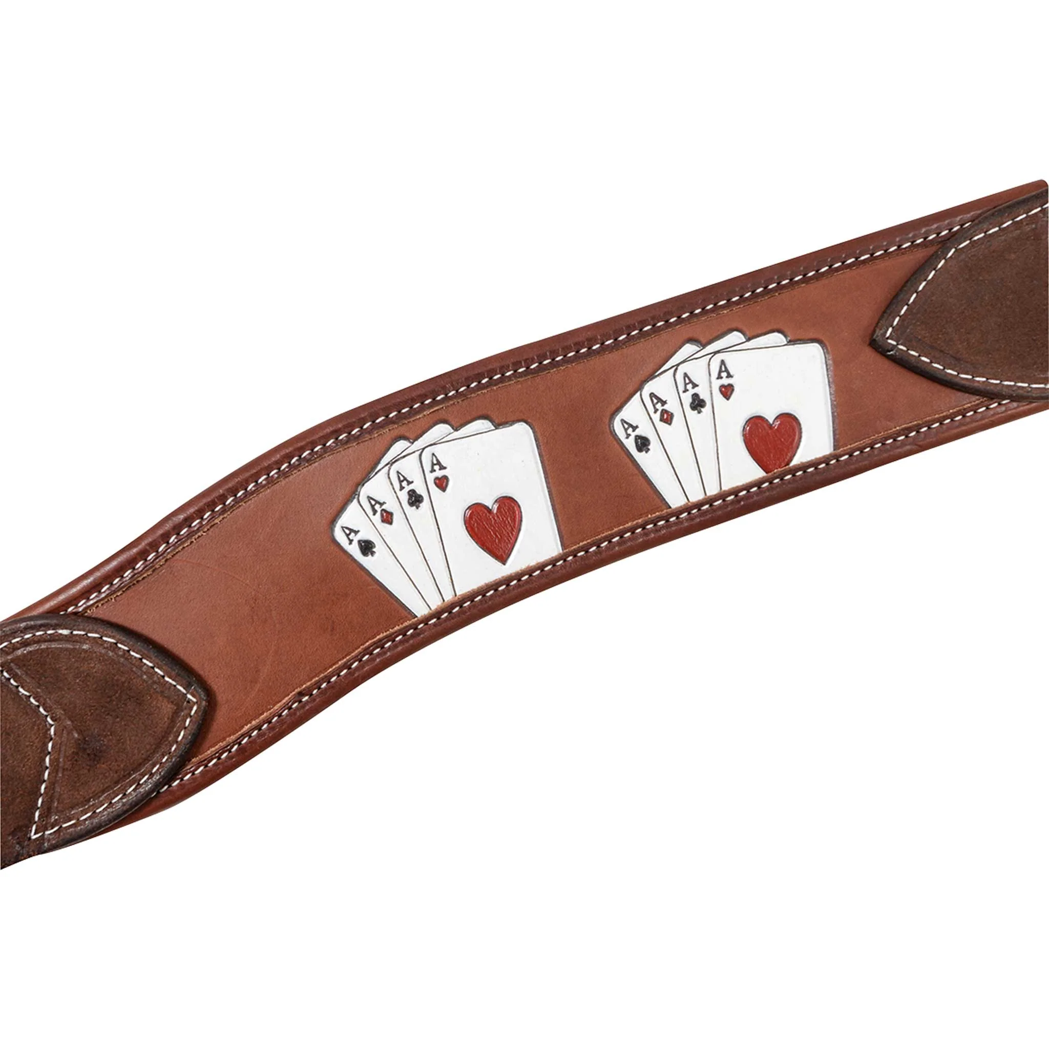 Martin Saddlery 2-3/4" Card Suit Breast Collar - Image 2