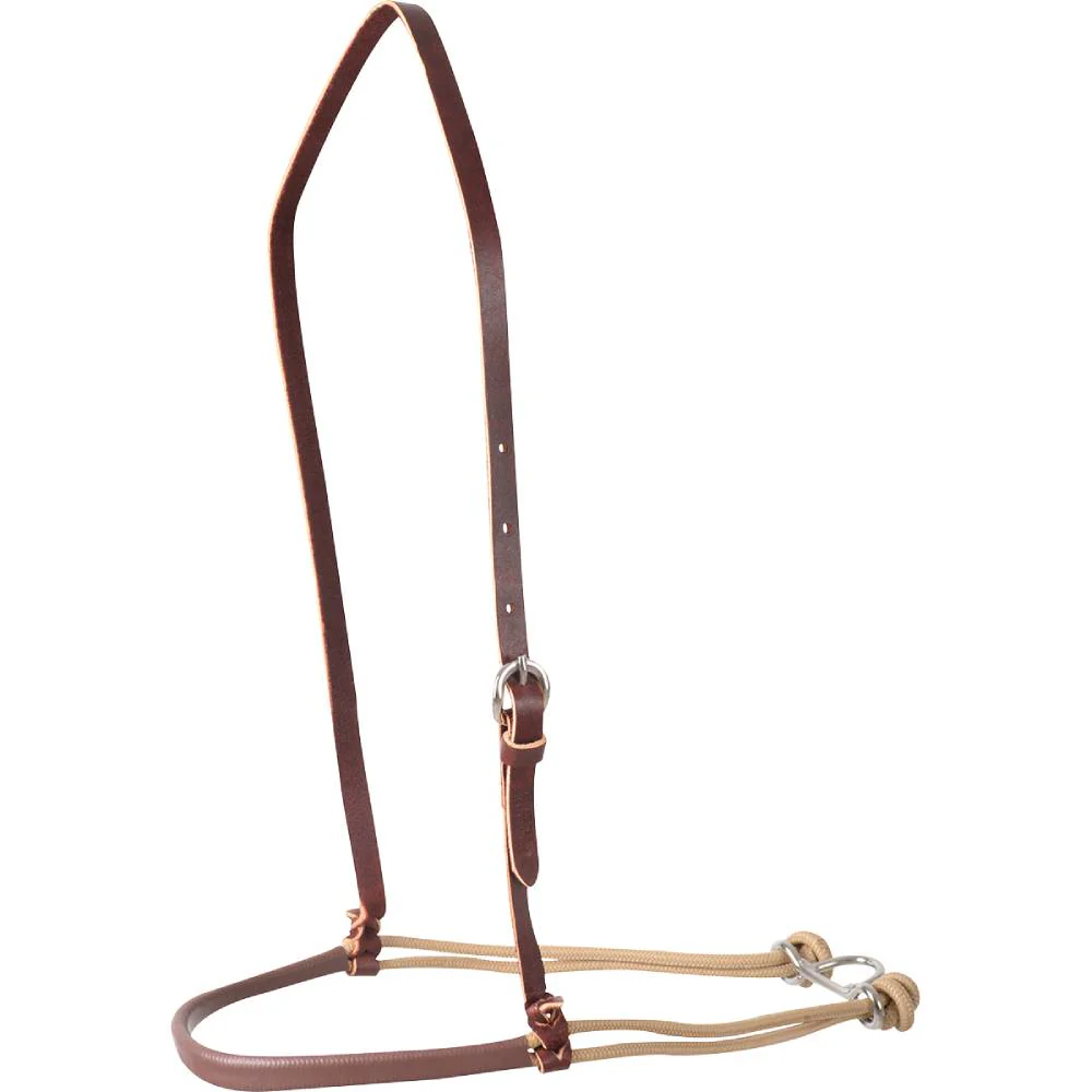 Martin Saddlery Double Nylon Rope Nosebands w/Shrink Wrap Cover