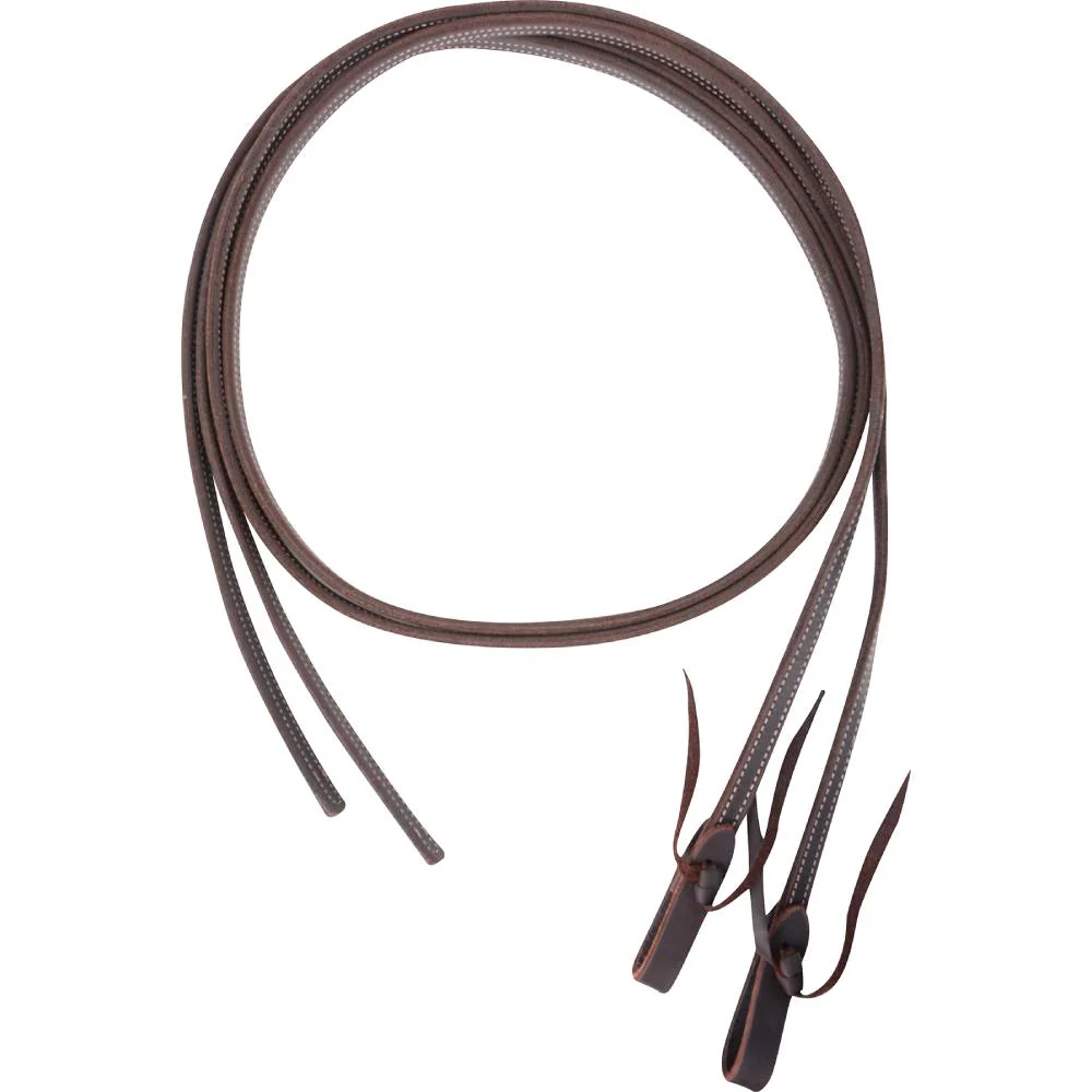 Martin Saddlery Doubled & Stitched Latigo Split Reins - Image 2