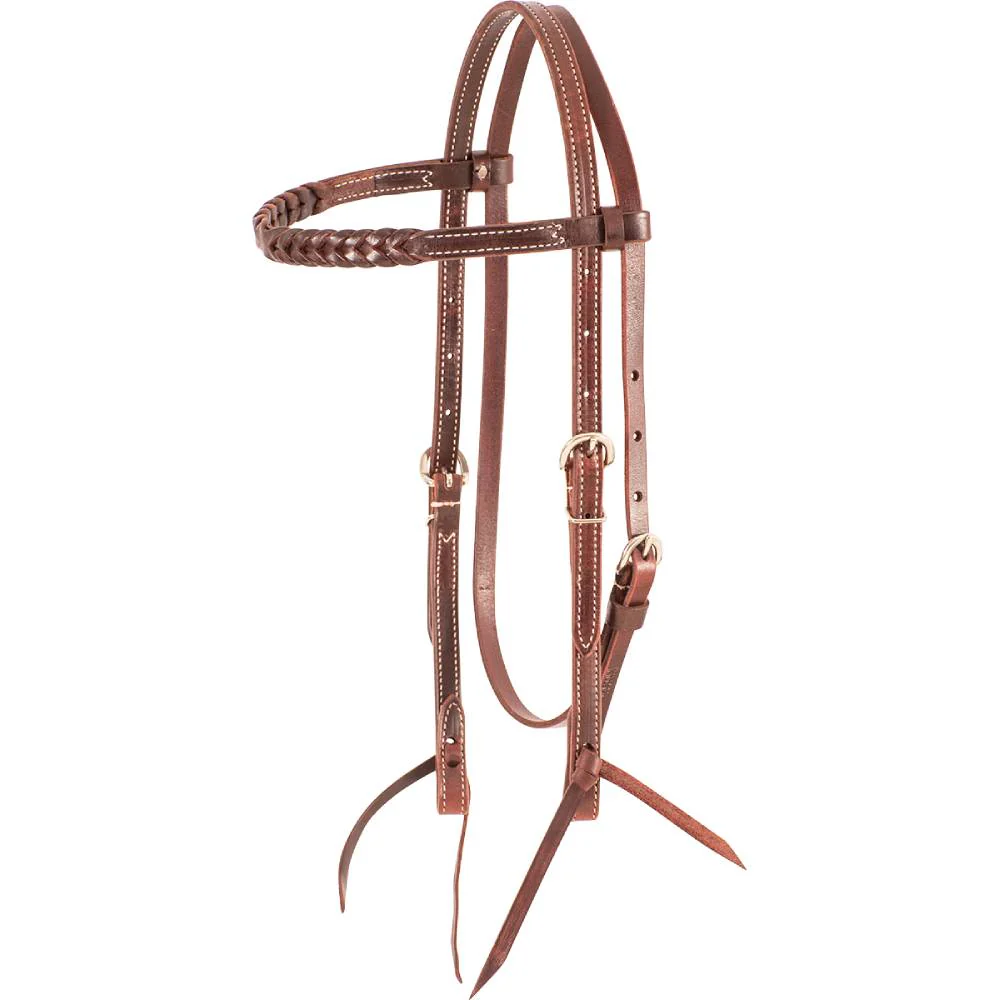 Martin Saddlery Blood Knot Browband Headstall