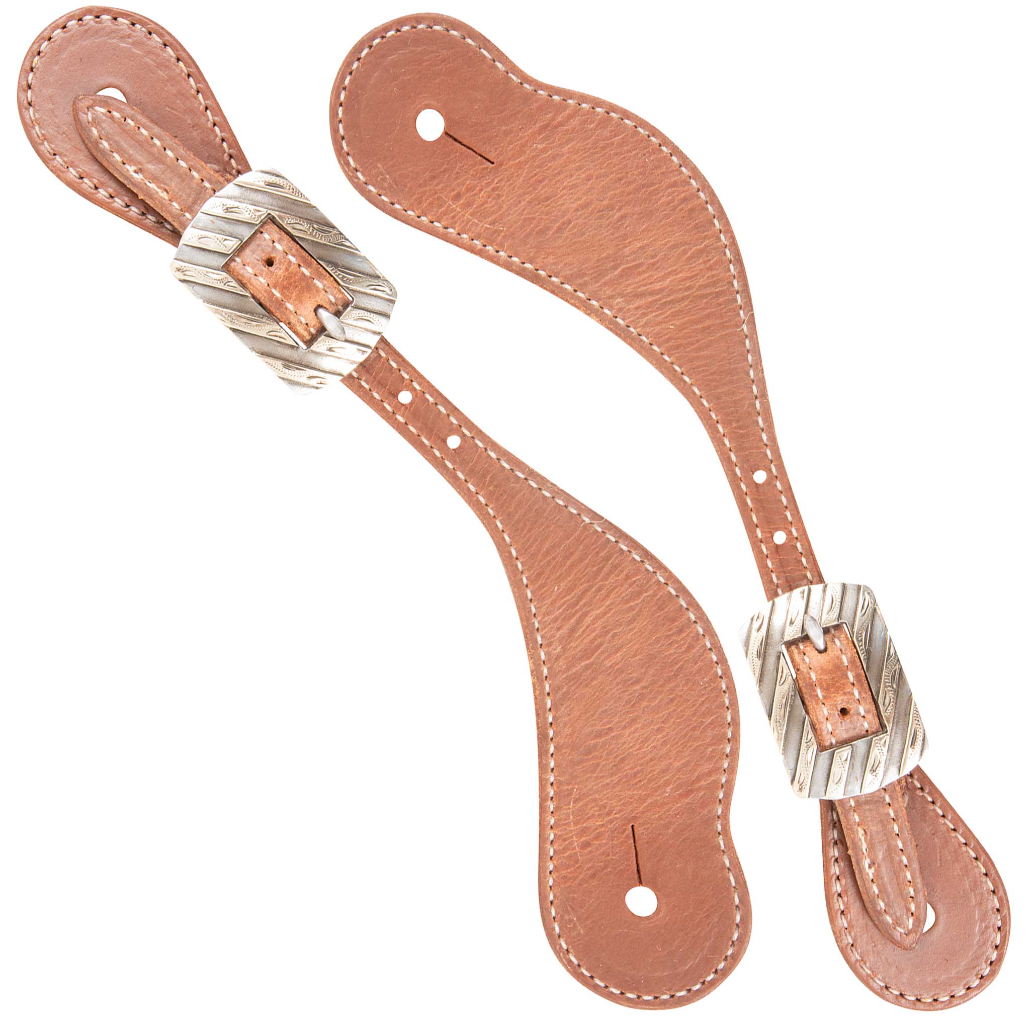 Martin Saddlery Roughout Cowboy Spur Straps - Image 2