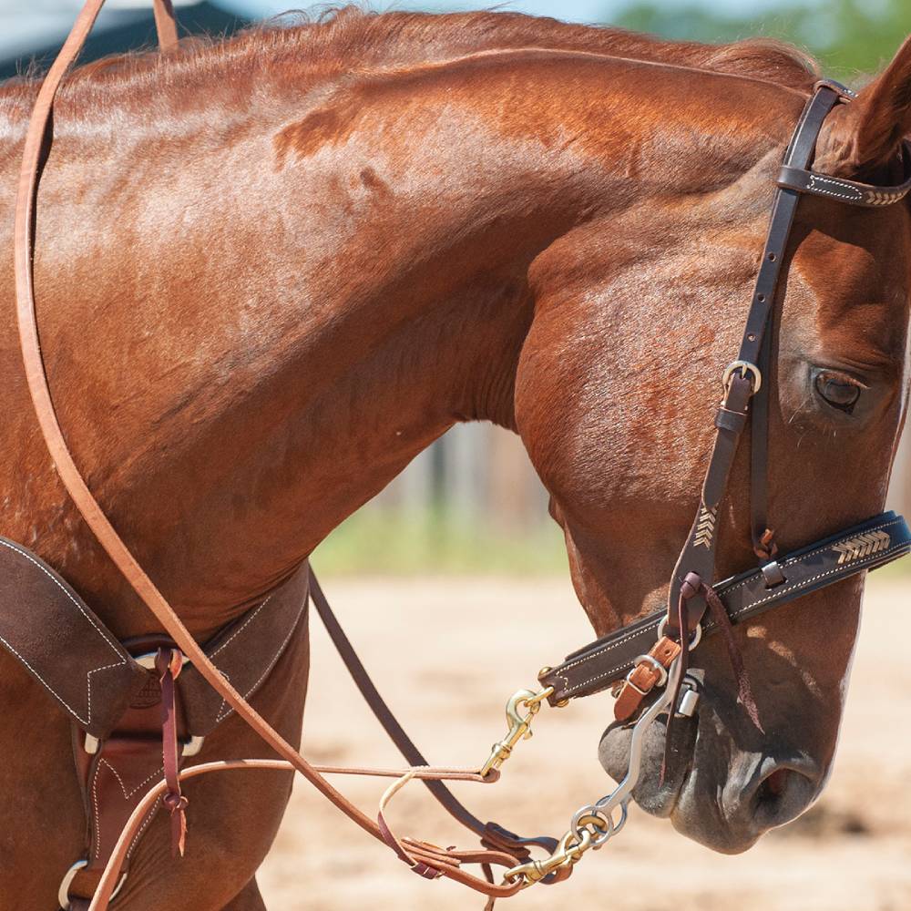 Martin Saddlery Flat Harness Roping Reins - Image 3