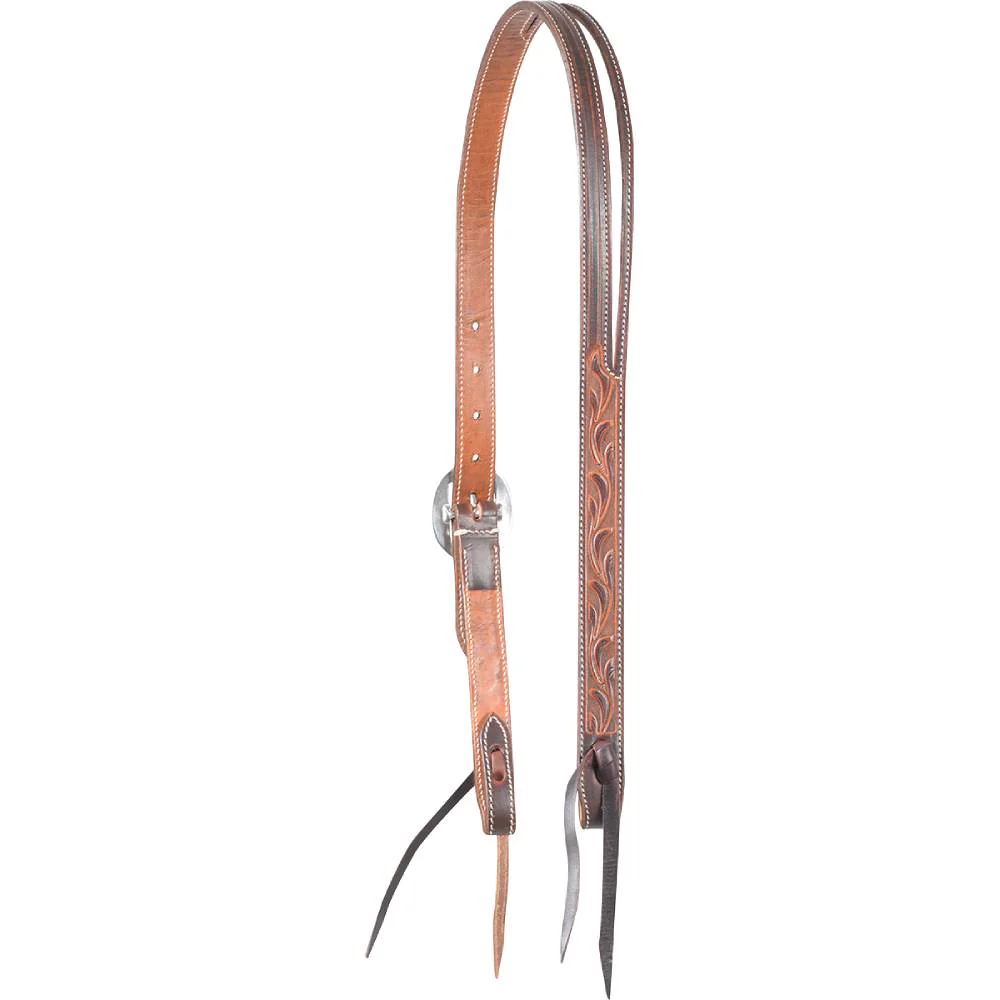 Martin Saddlery Weathered Antique Ranahan Split Ear Headstall