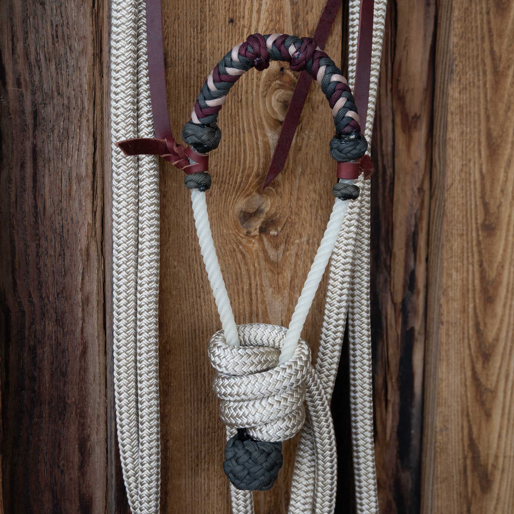 Massie Western Creations Hackamore w/Leather Hanger