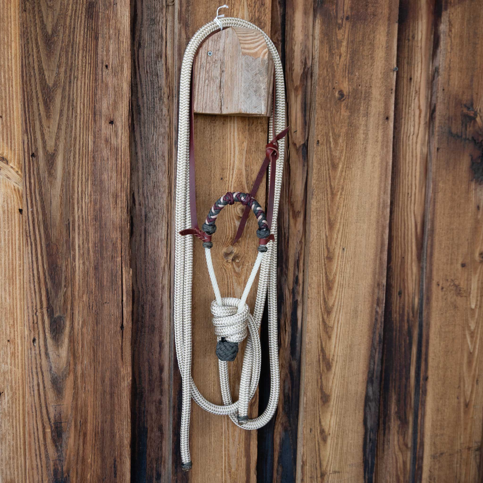 Massie Western Creations Hackamore w/Leather Hanger - Image 2