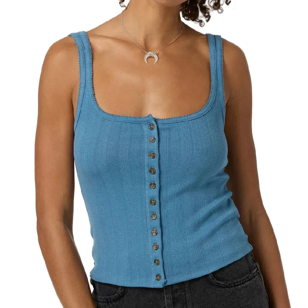 O'Neill Women's Maylee Provincial Blue Tank Top