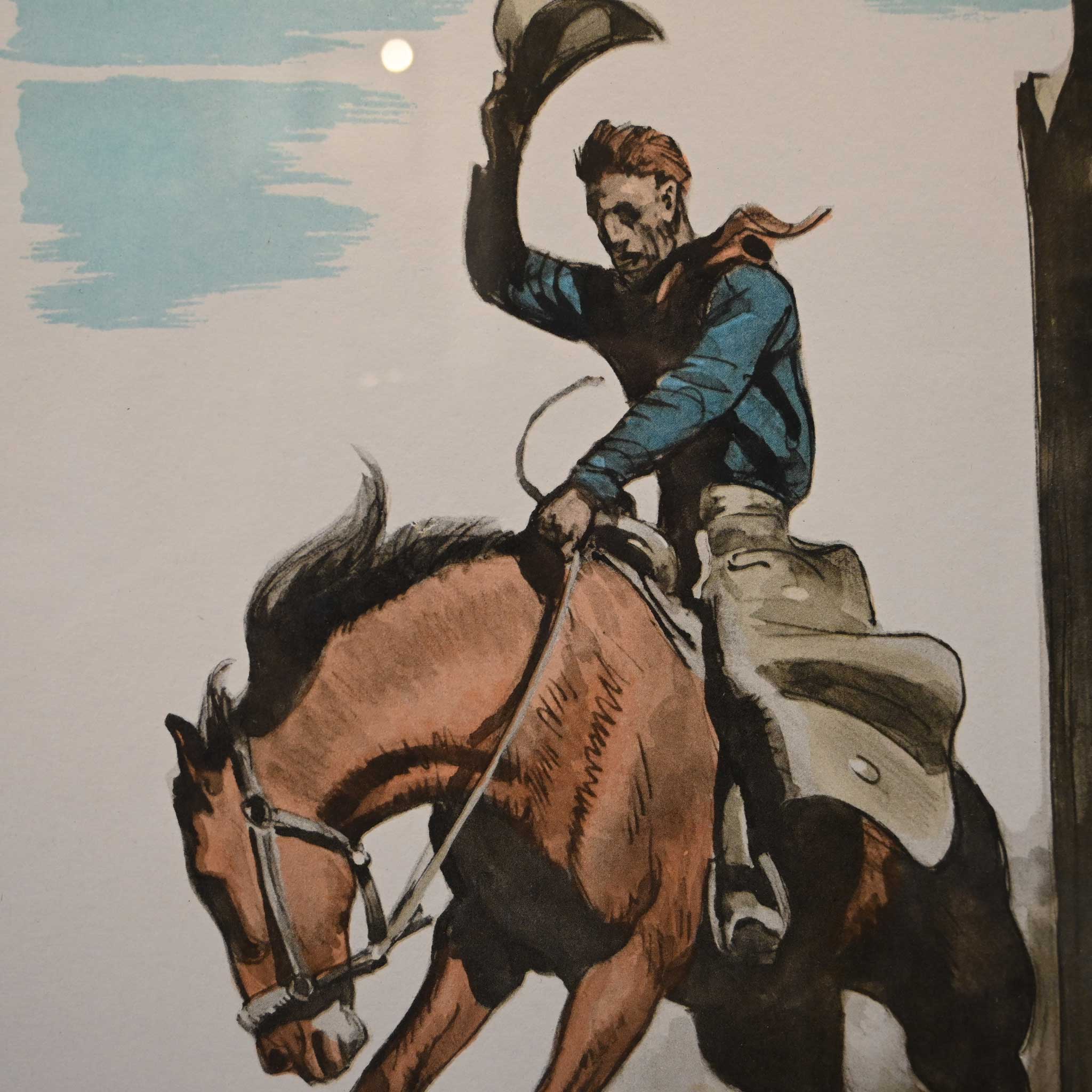 Maynard Dixon Set of 2 Framed Lithographs - Image 8