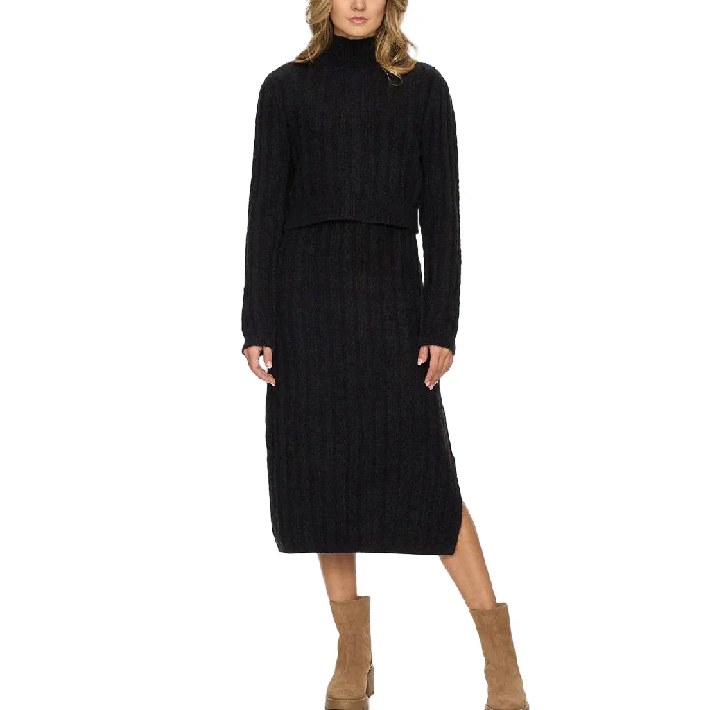 Flag & Anthem Women's Mecca Black Midi Dress - FINAL SALE