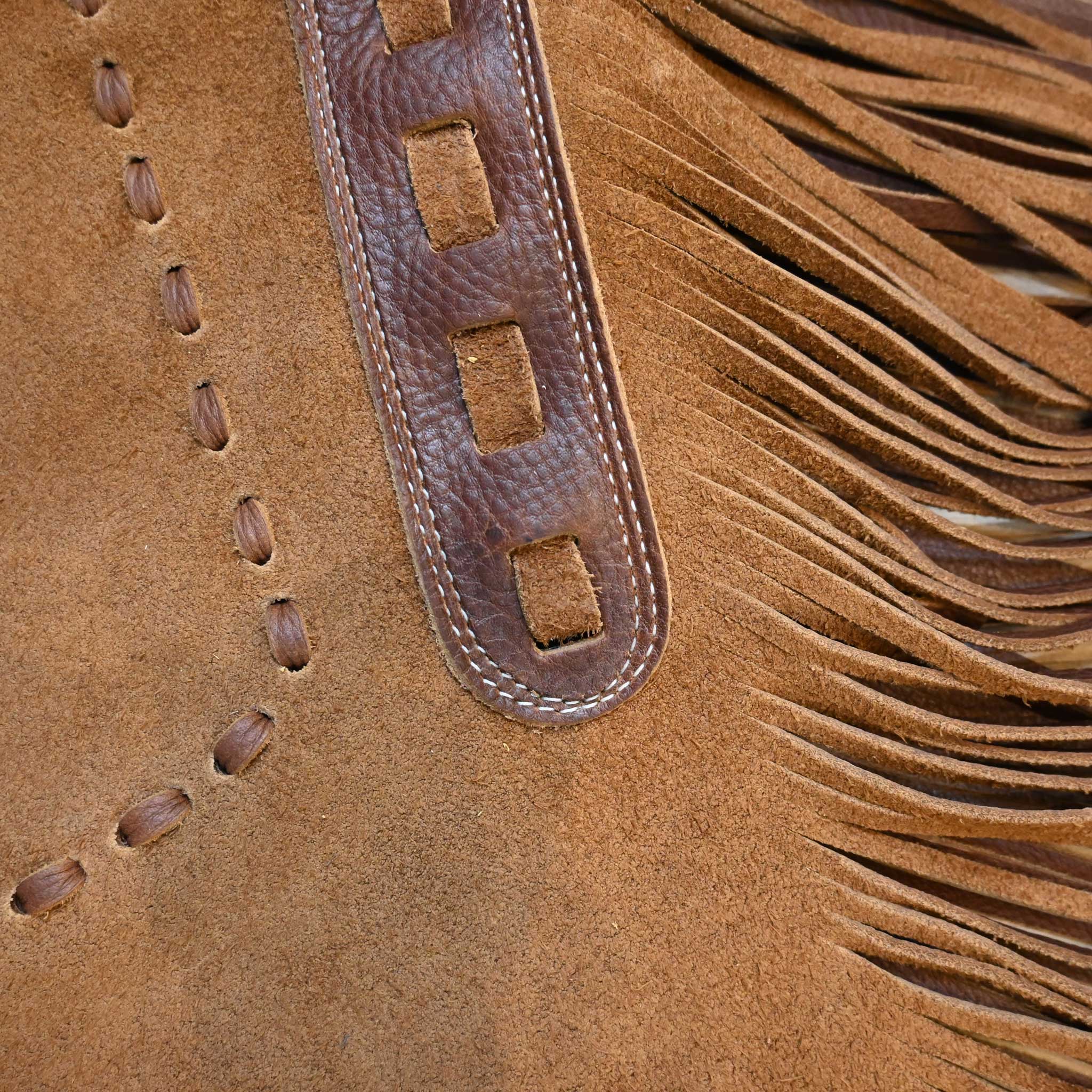 Medium Brown Rough-Out Chinks - Image 4