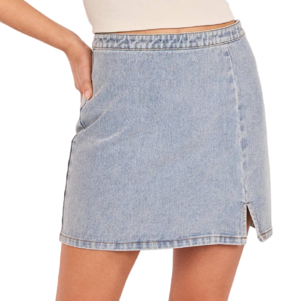 Sadie & Sage Metropolis Denim Skirt