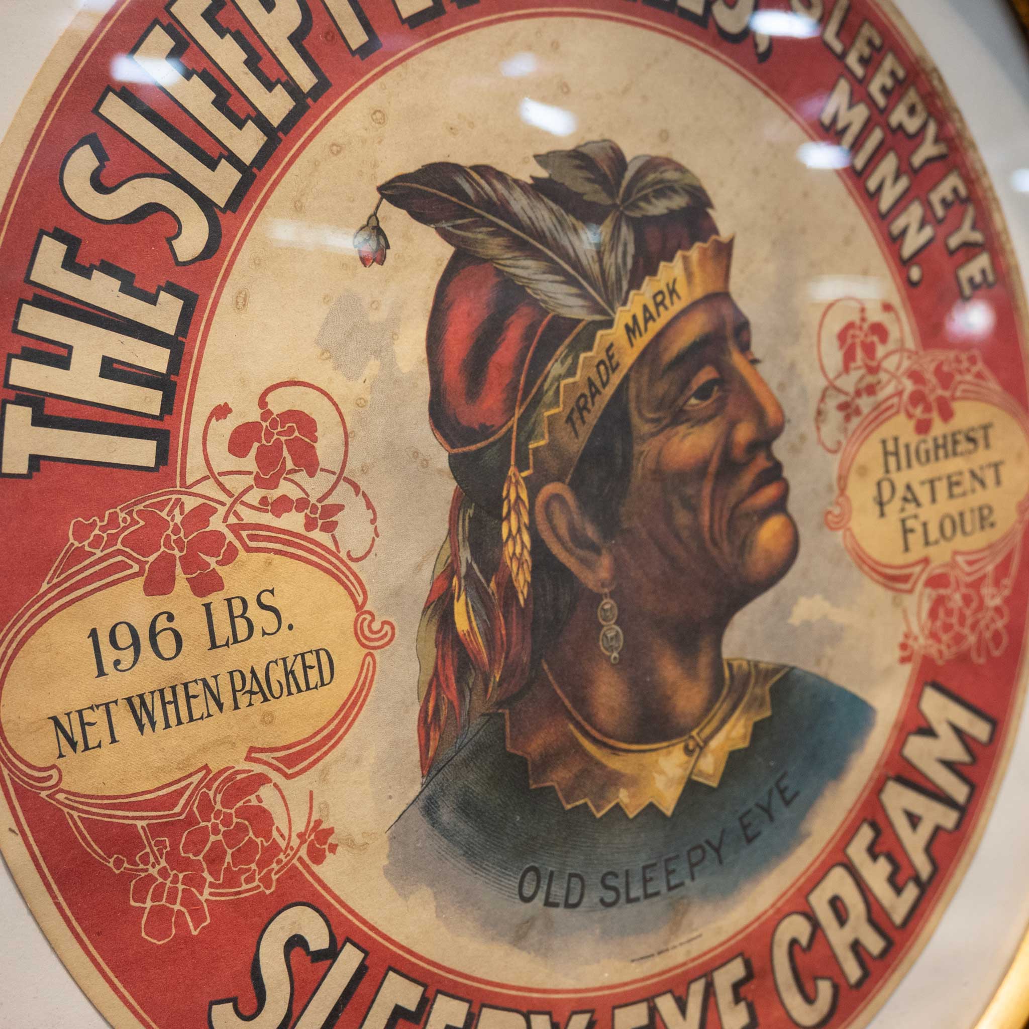 Mid 1900's "Sleepy Eye Cream" Advertisement - Image 2