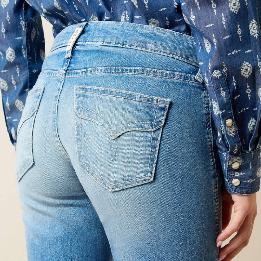 Ariat Women's Mid Rise Clara Trouser Jean - Image 3