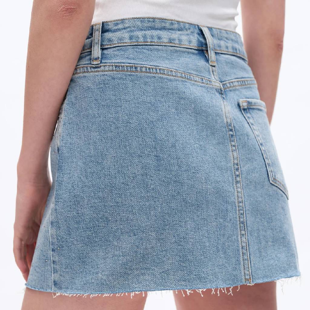Bayeas Mid Rise Rhinestone Skirt - Image 2
