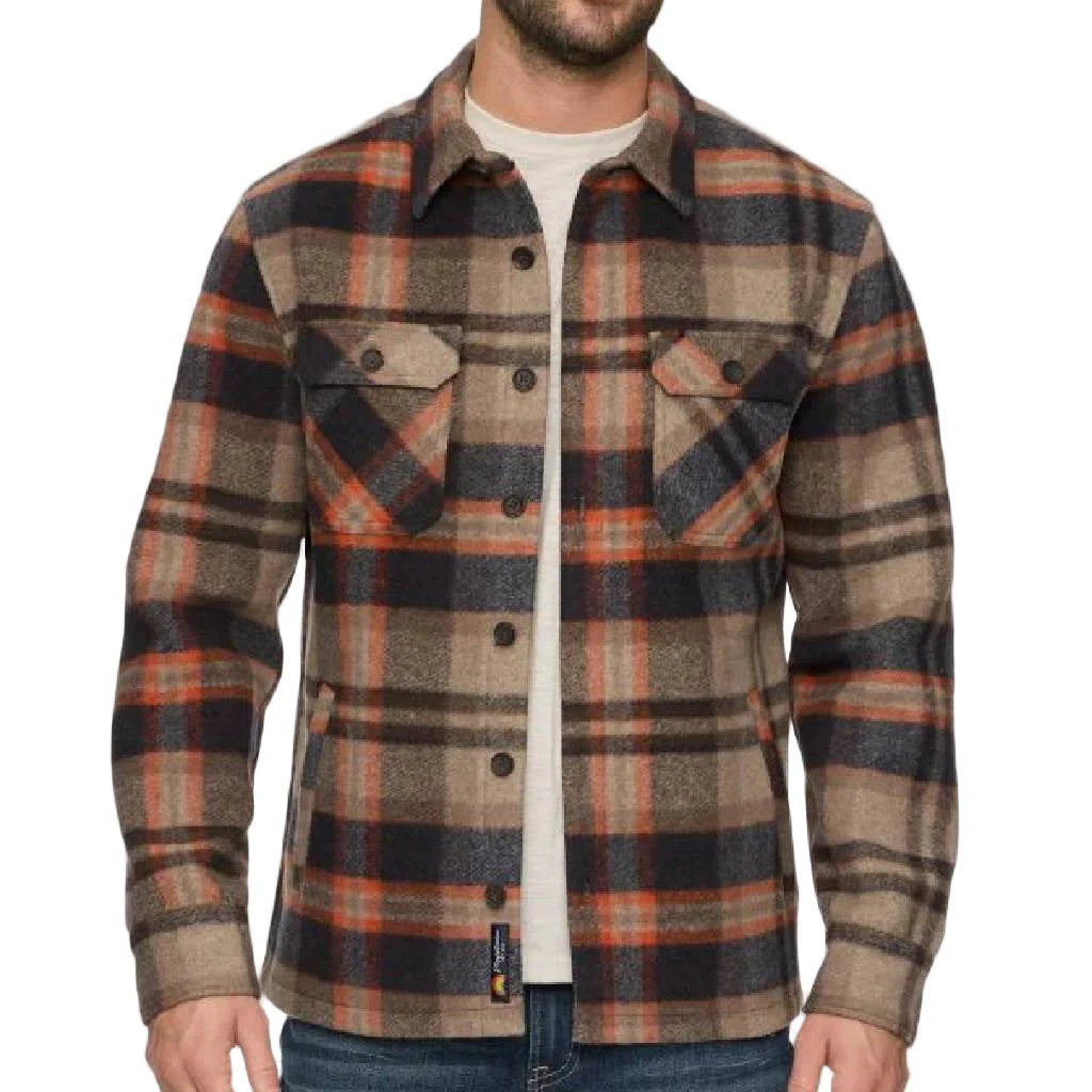 Flag & Anthem Midland Brushed Plaid Shirt Jacket - FINAL SALE