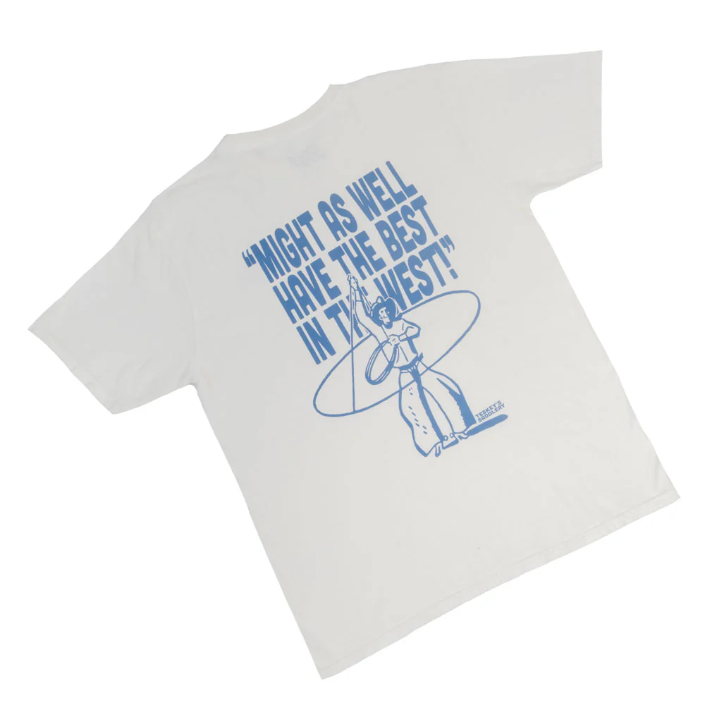 Teskey's Might As Well Have The Best In The West Tee - Ivory - Image 3