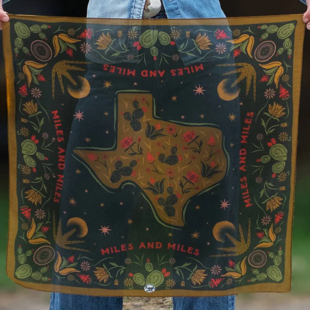 Fringe Scarves "Miles & Miles" Bandana