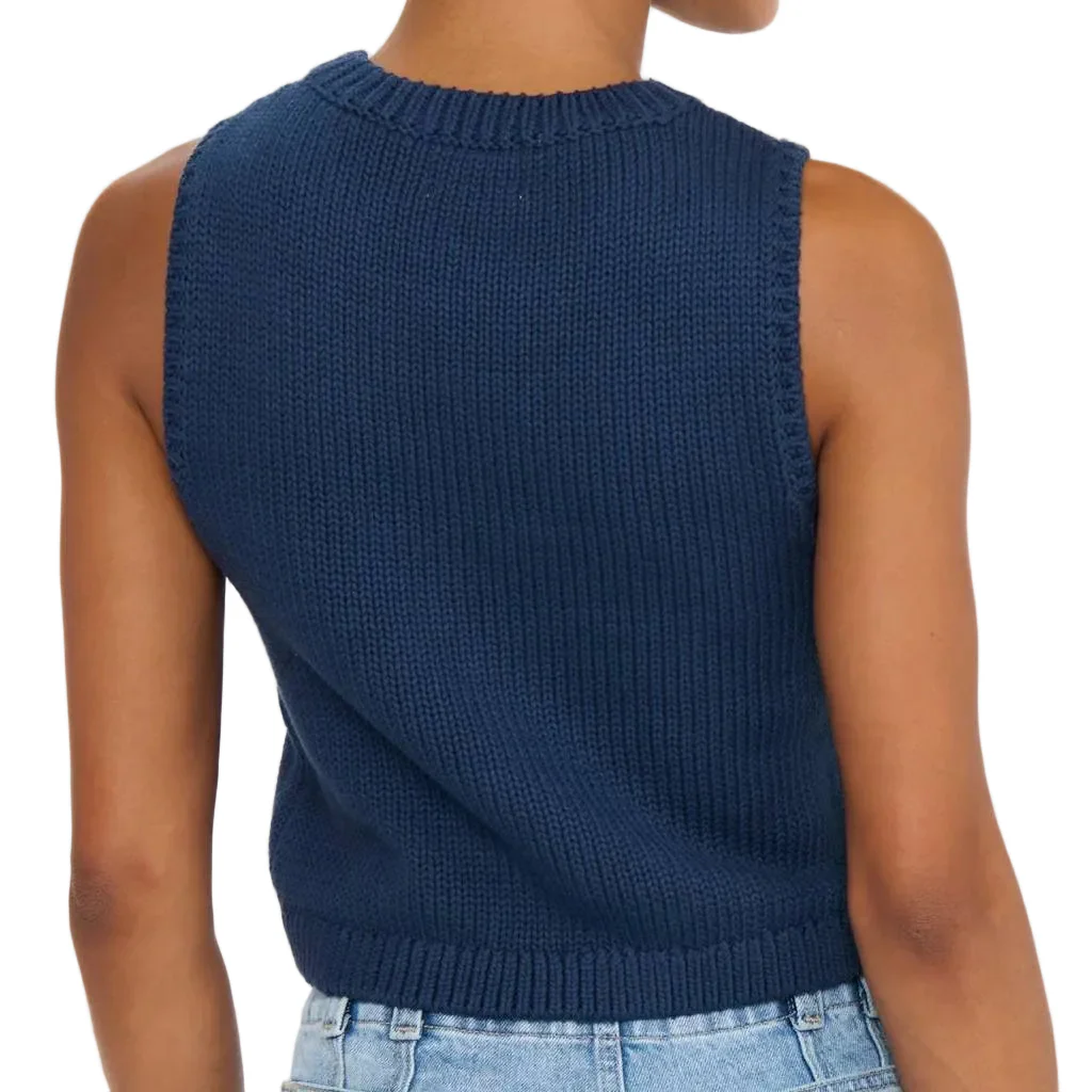 Show Me Your Mumu Milo Flag Knit Crop Tank - Image 2