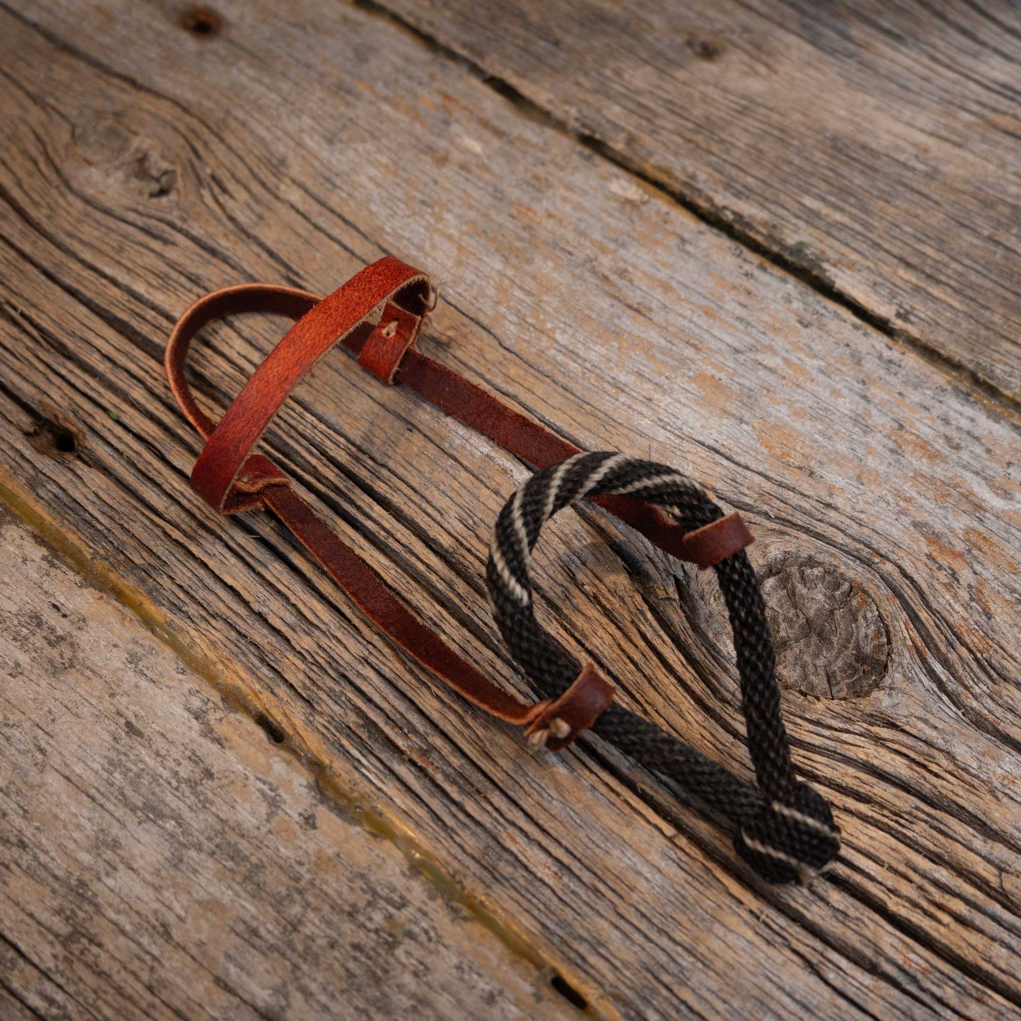 Tiny Horse Hair Bosal w/Headstall