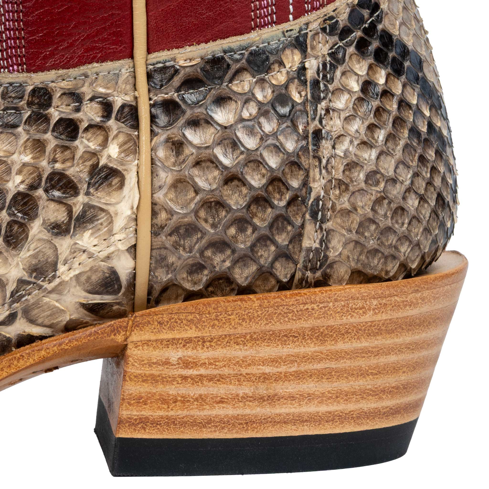 Macie Bean Mink Python Red Boot - Image 3