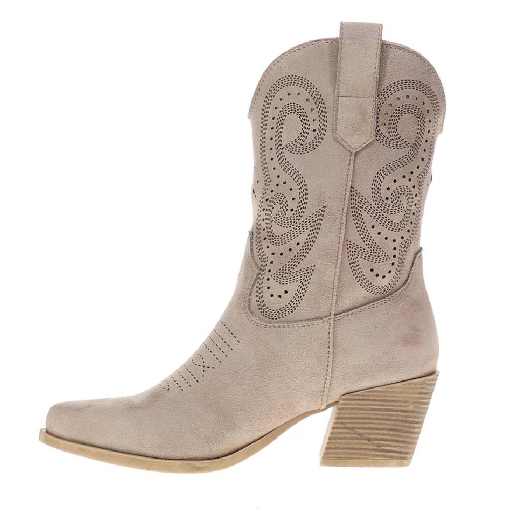 Roper Women's Miranda Round Toe Embroidered Cowboy Bootie - Image 2