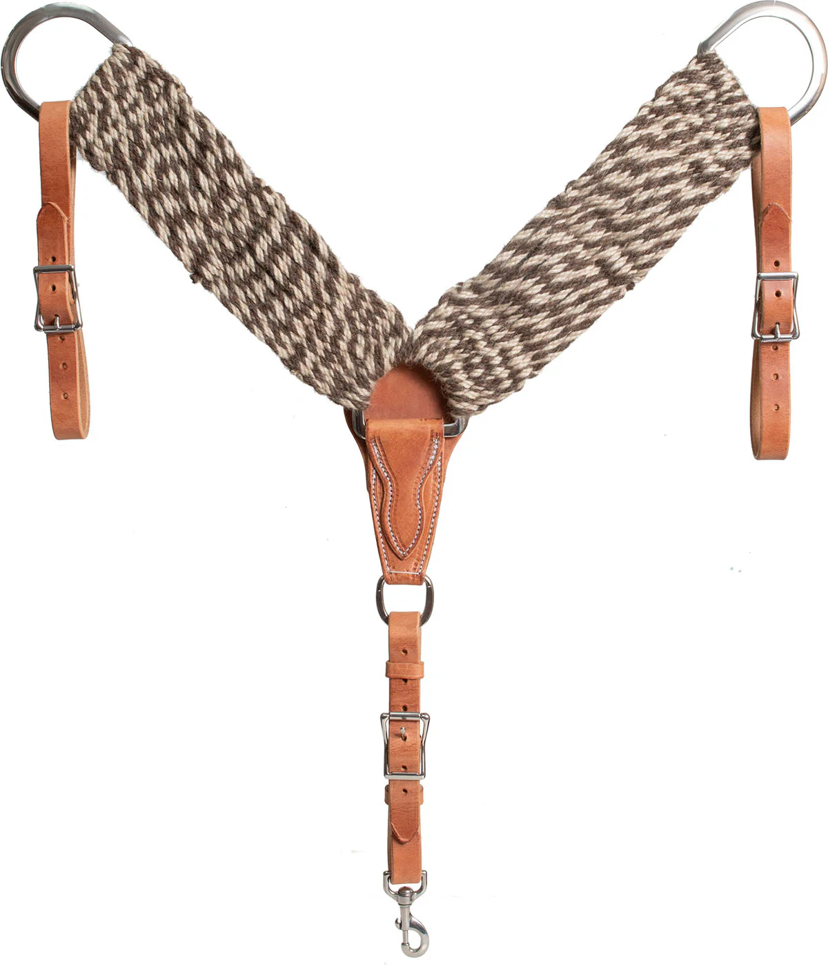 Mustang 3" Alpaca/Mohair Breast Collar - Image 2