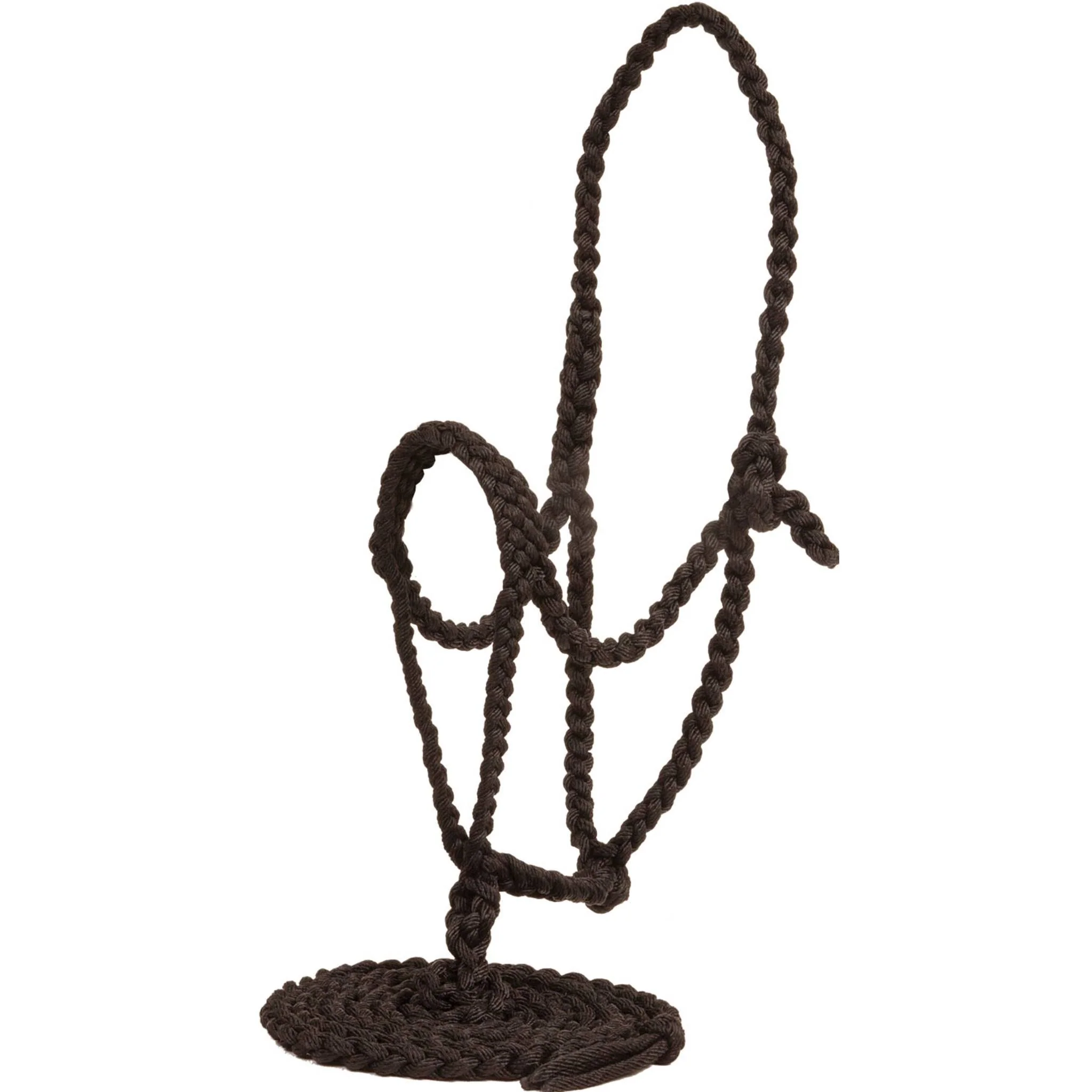 Mustang Flat Nose Braided Halter w/Lead - Image 3