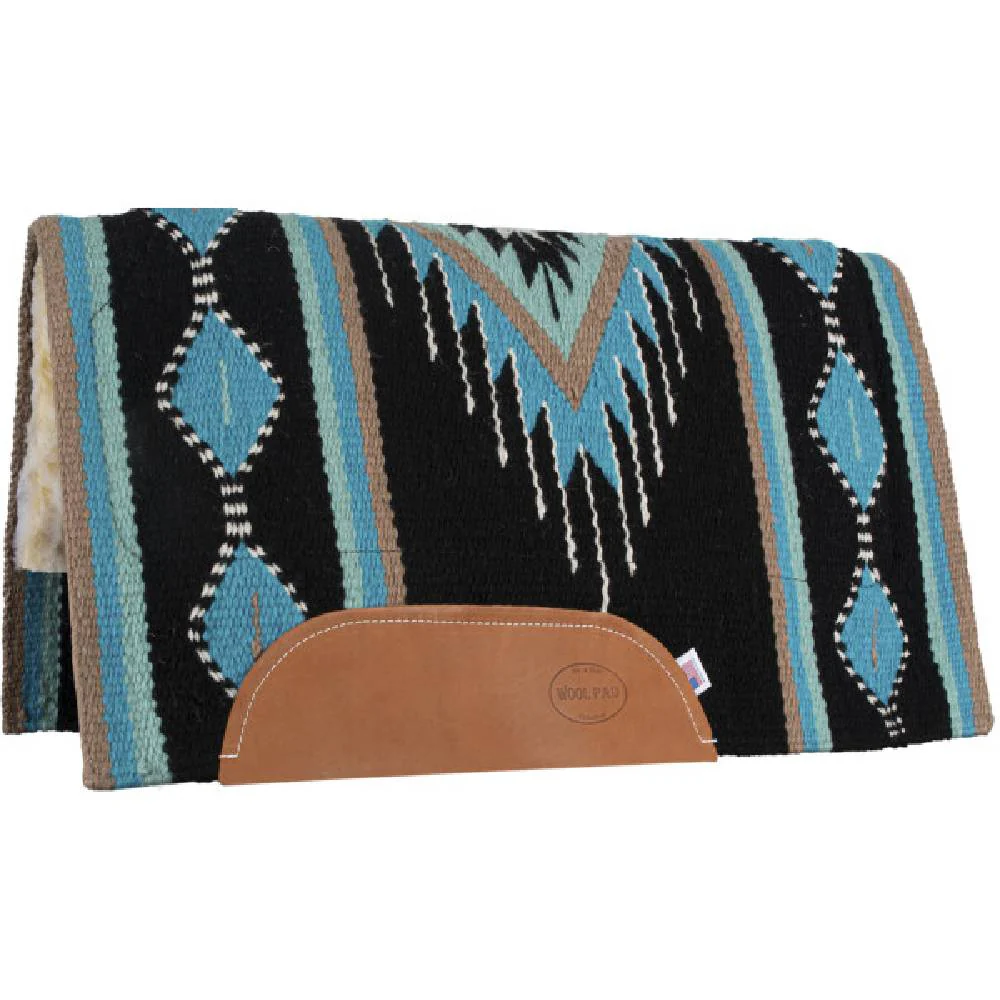 Mustang Del Rio Saddle Pad with Fleece Bottom - Image 2