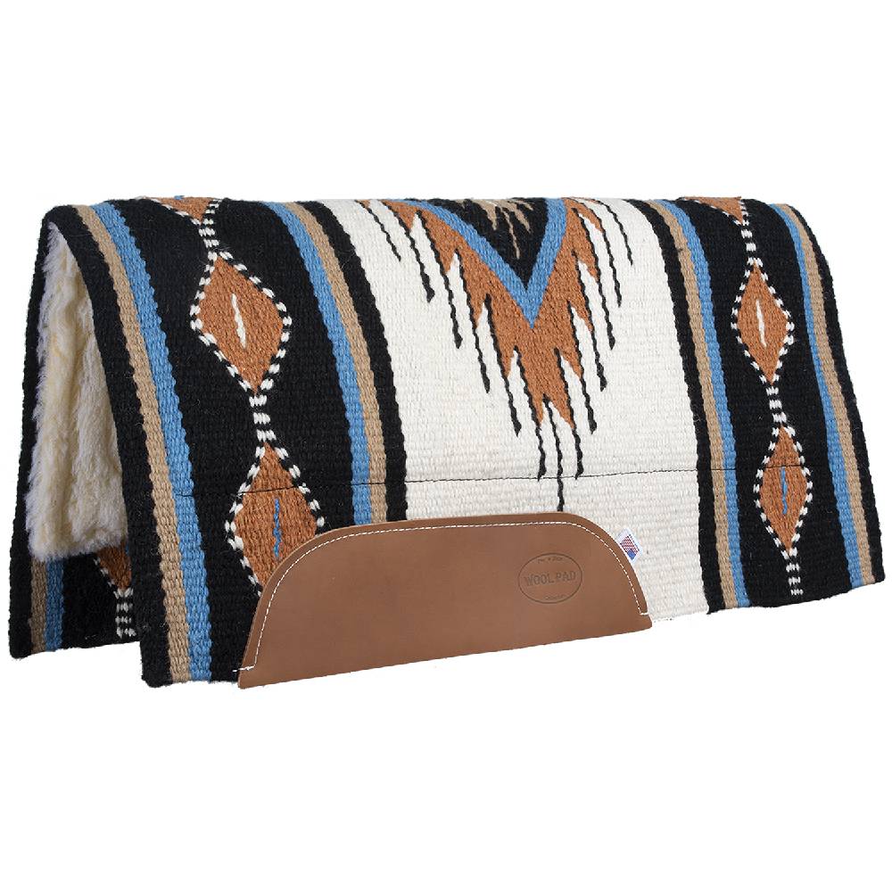 Mustang Del Rio Saddle Pad with Fleece Bottom - Image 3