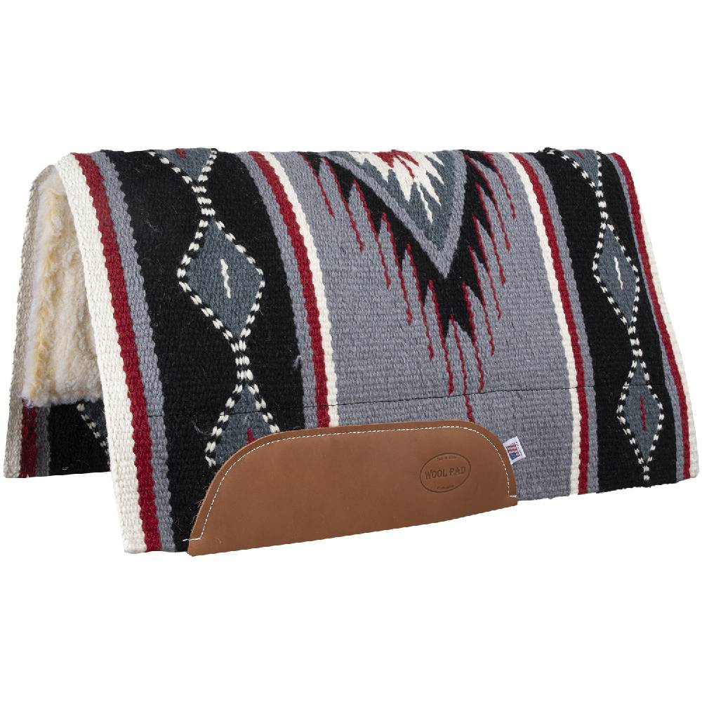 Mustang Del Rio Saddle Pad with Fleece Bottom - Image 4