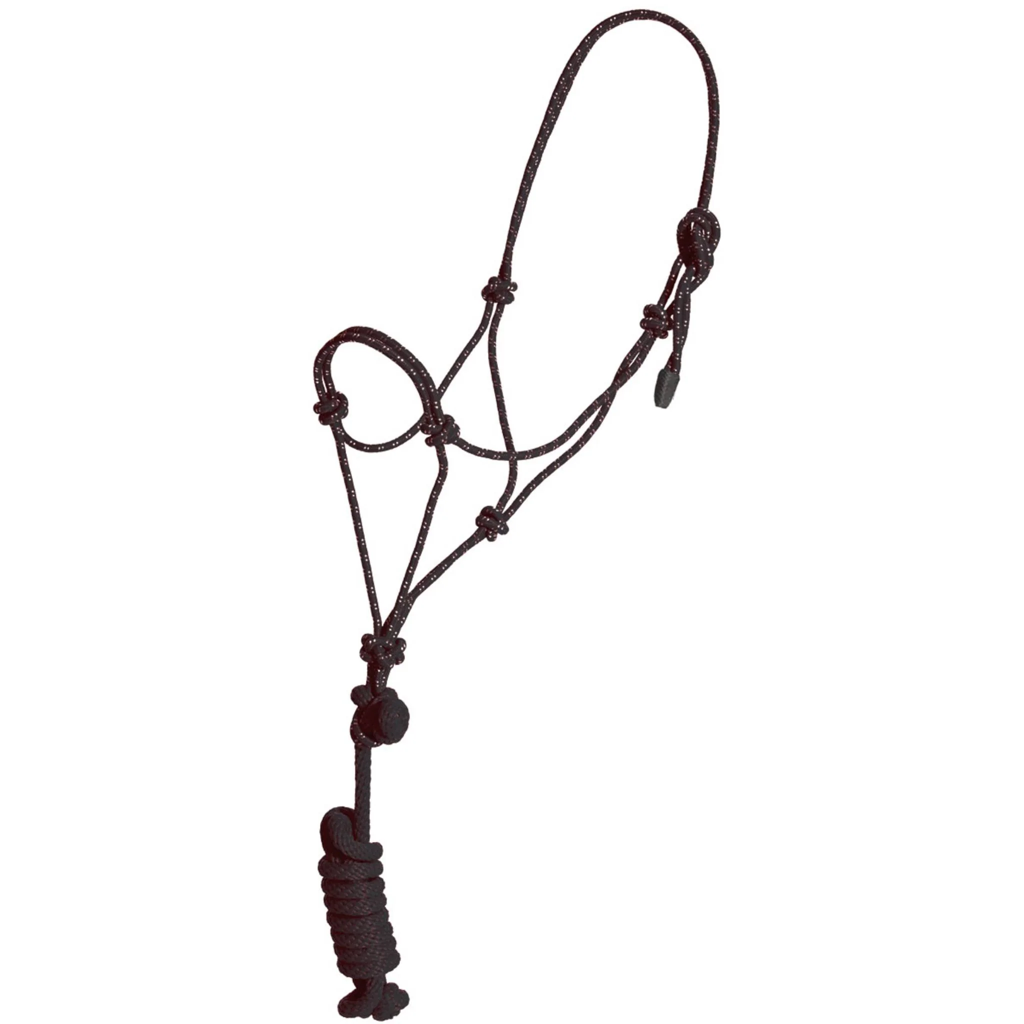 Mustang Foal and Yearling Rope Halter w/Lead - Image 3