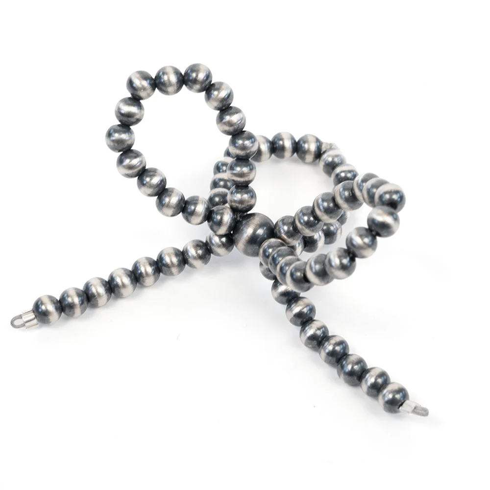 Navajo Pearl Bow Ring - Silver