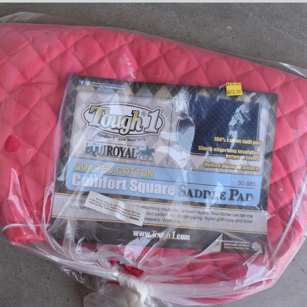 NEW Tough 1 Comfort Square Saddle Pad - Image 2