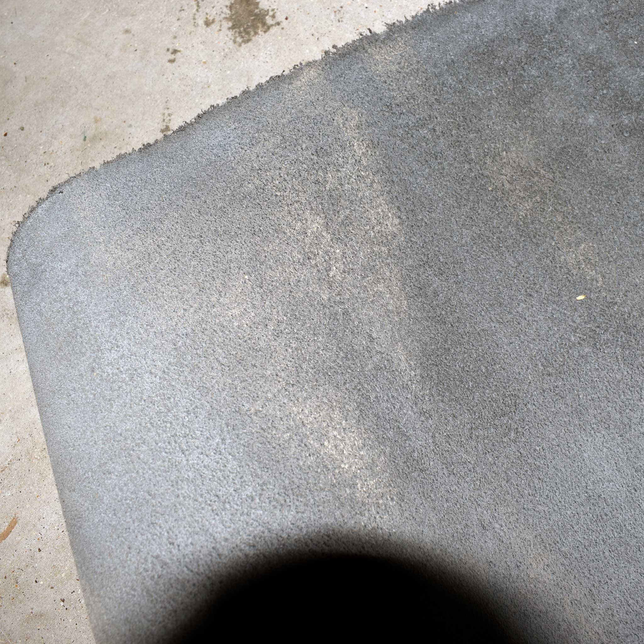 NEW Dusty Blue Buffed Leather Hide - Image 3