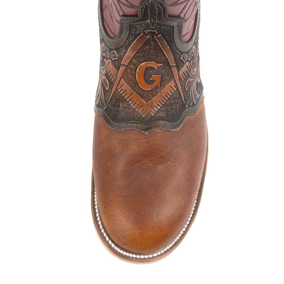Anderson Bean Men's Freemason Round Toe Boot - Teskey's Exclusive - FINAL SALE - Image 2