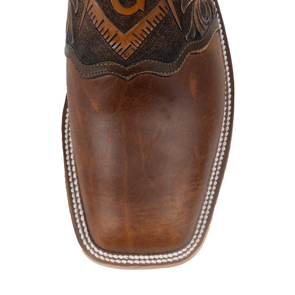 Anderson Bean Men's Freemason Square Toe Boot - Teskey's Exclusive - Image 3