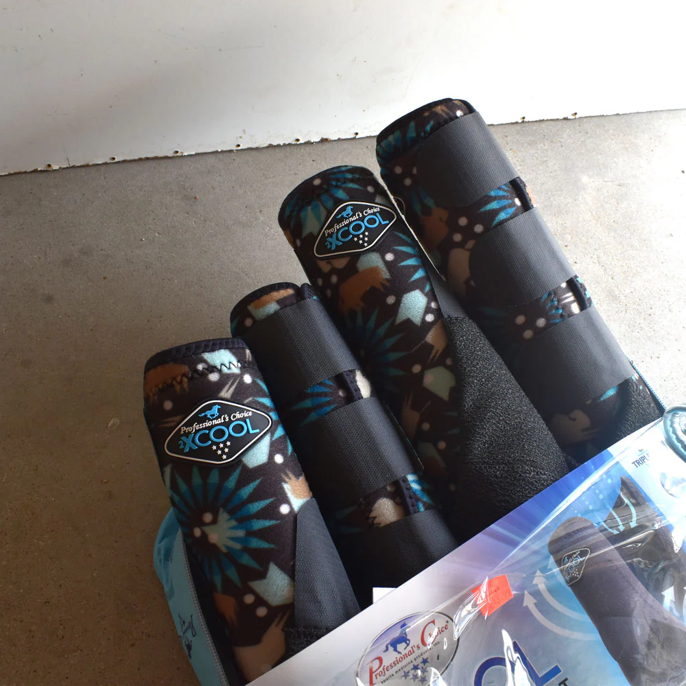 NEW Professional Choice 2xCool Sports Medicine Boots 4 Pack Bison Print - Image 2