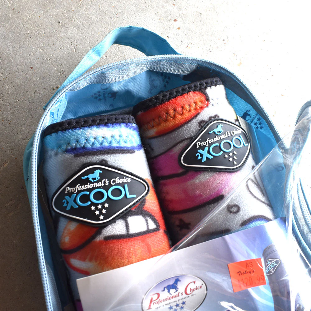 NEW Professional Choice 2xCool Sports Medicine Boots 2 Pack Front Lips Print - Image 2