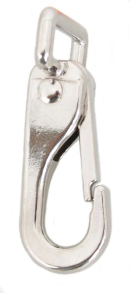 Nickel Plated Die Cast Spring Snap 1" x 2 1/2"