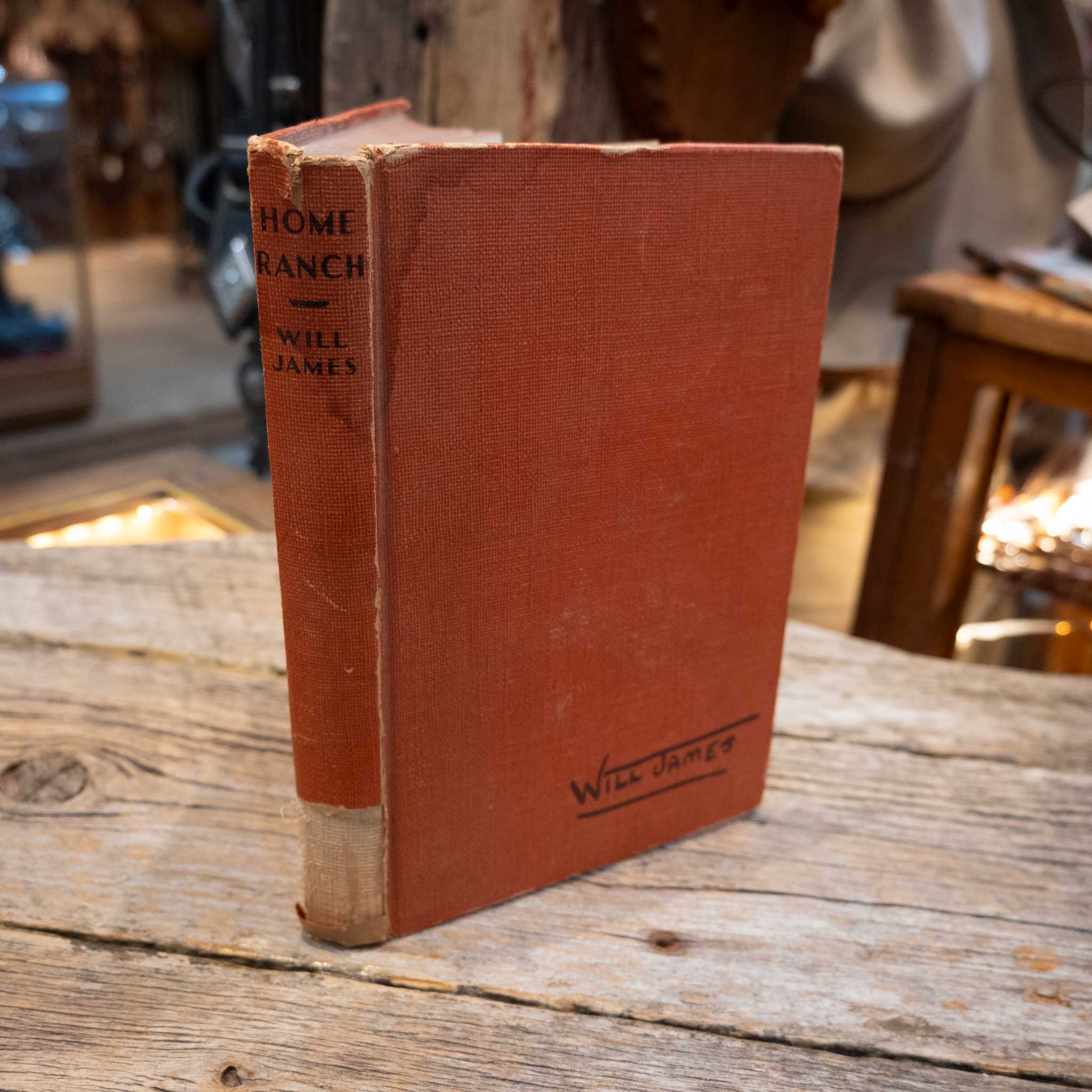 1950's Novel by Will James "Home Ranch" Book - Image 2