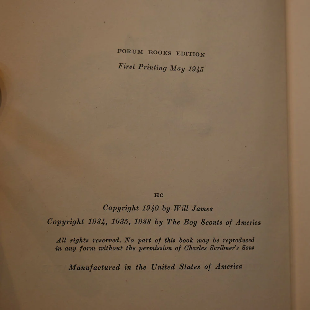 Will James "Horse I've Known" Book - Image 2