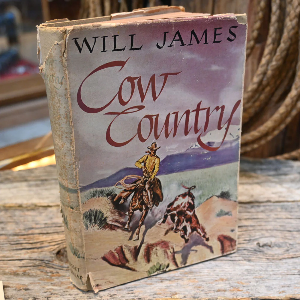 Will James "Cow Country" Book